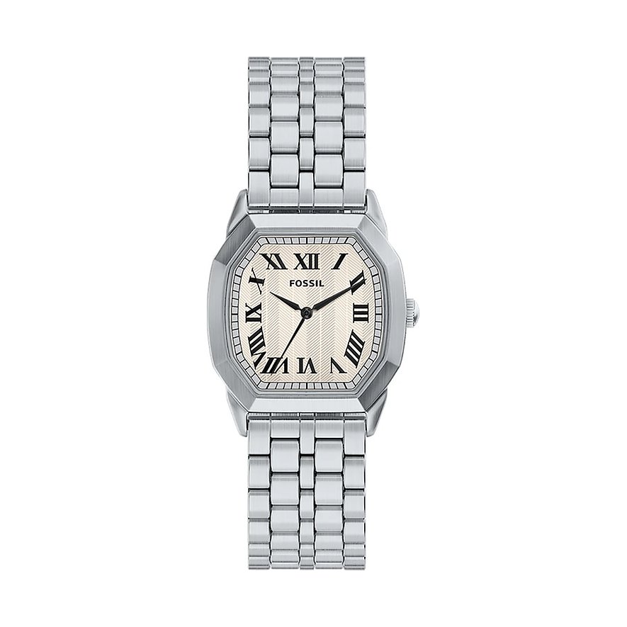 Fossil Herrenuhr Harlow FS6211 Edelstahl - Farbe: Silber