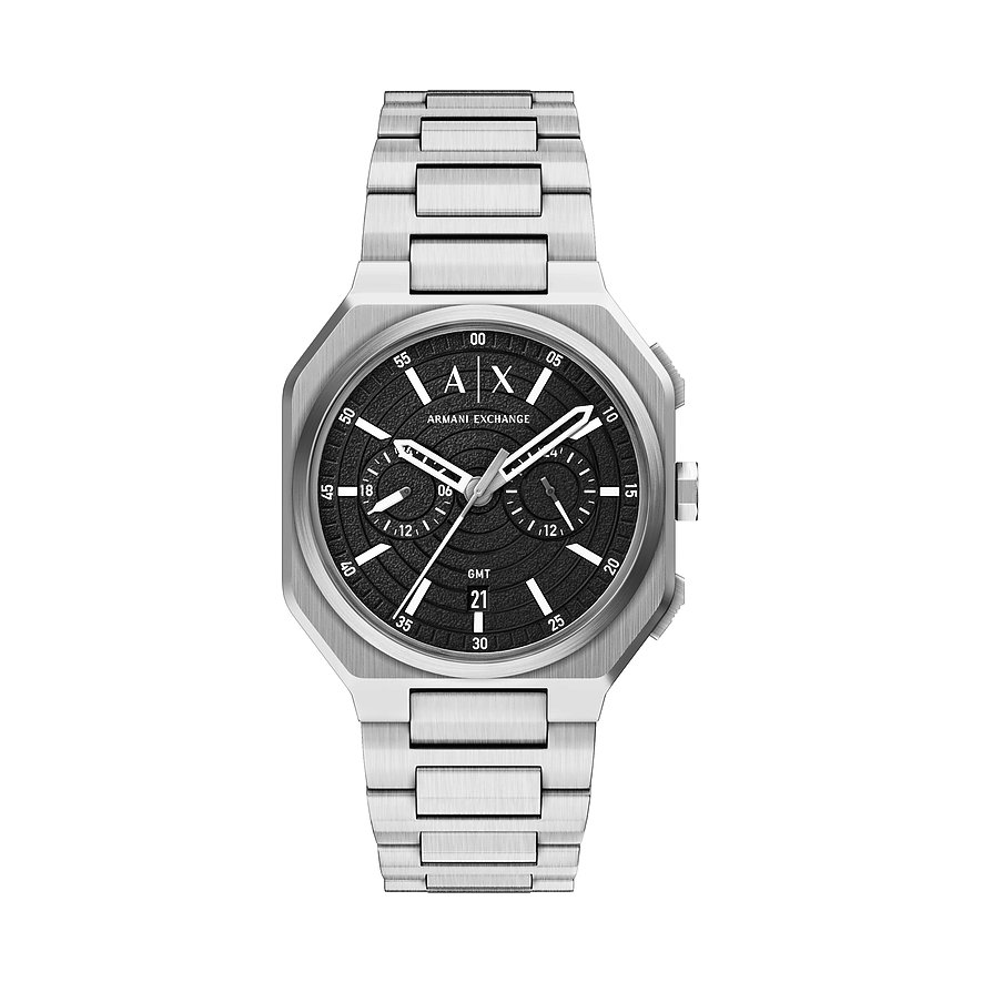 Armani Exchange Herrenuhr AX1475 Edelstahl - Farbe: Silber