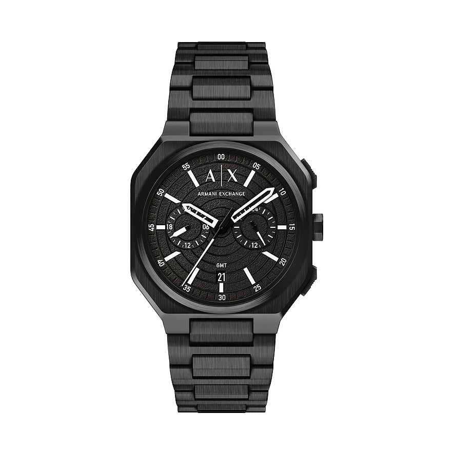 Armani Exchange Herrenuhr AX1478 Edelstahl - Farbe: Schwarz