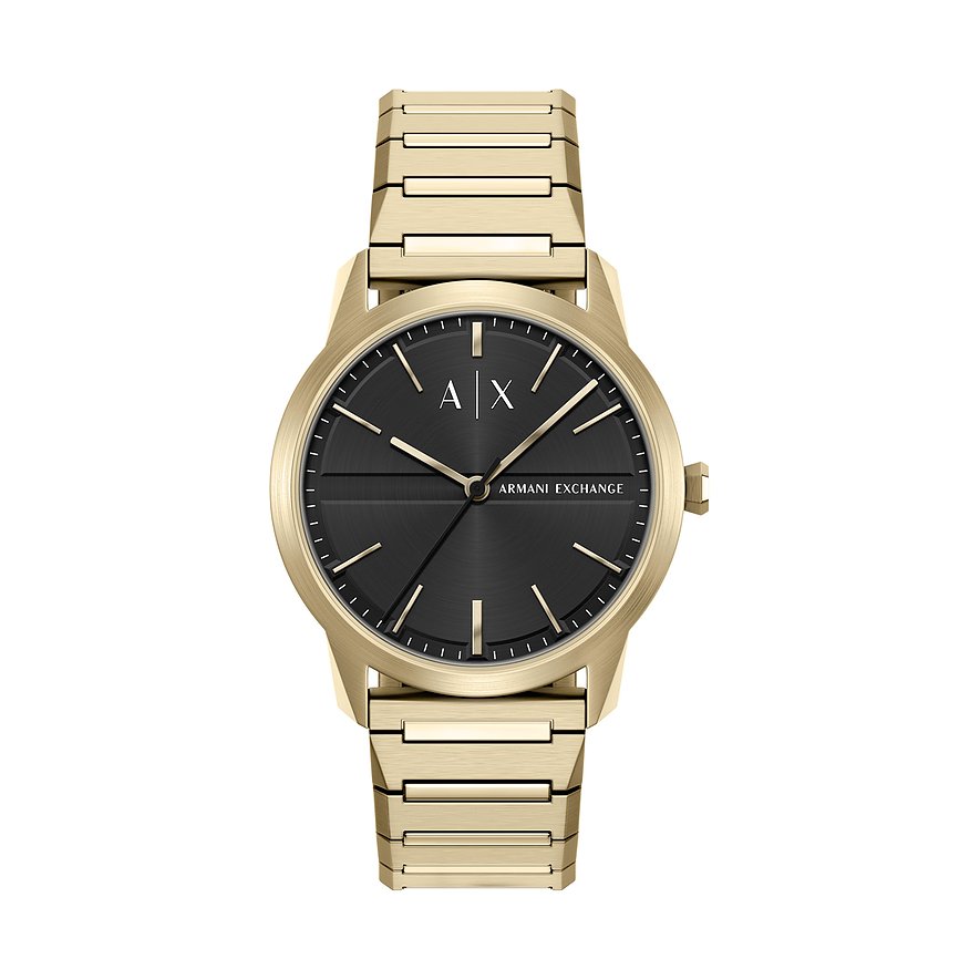 Armani Exchange Herrenuhr AX2650 Edelstahl - Farbe: Gold