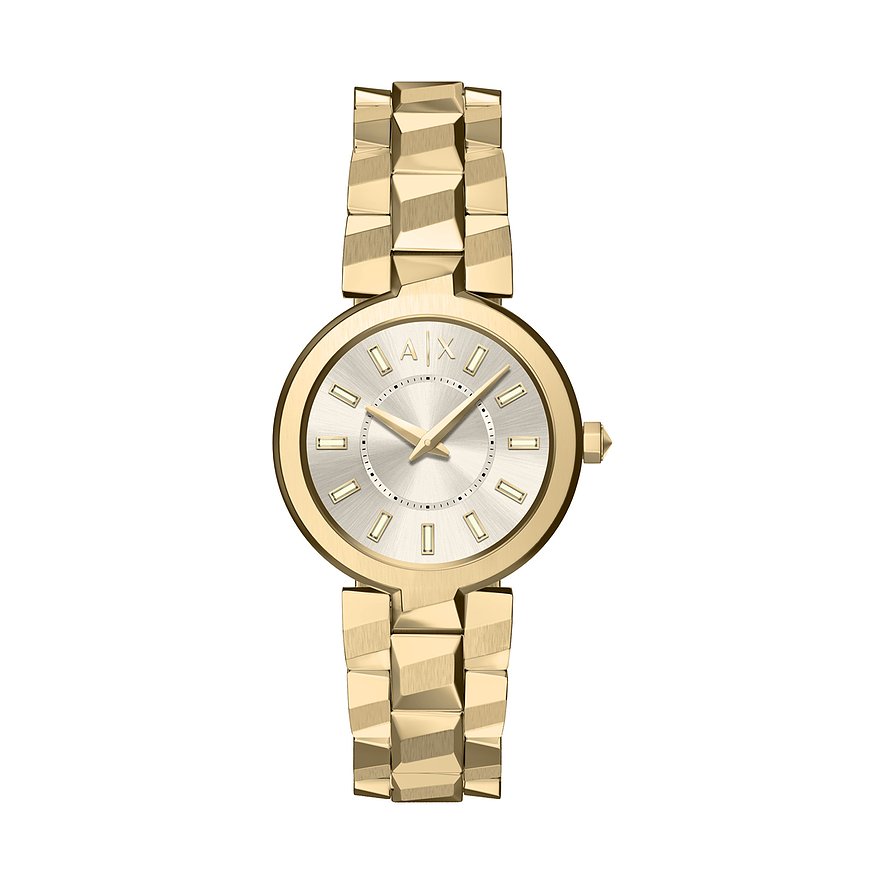 Armani Exchange Damenuhr AX4409 Edelstahl - Farbe: Gold