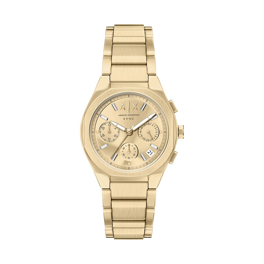 Armani Exchange Chronograph AX6034 Edelstahl - Farbe: Gold