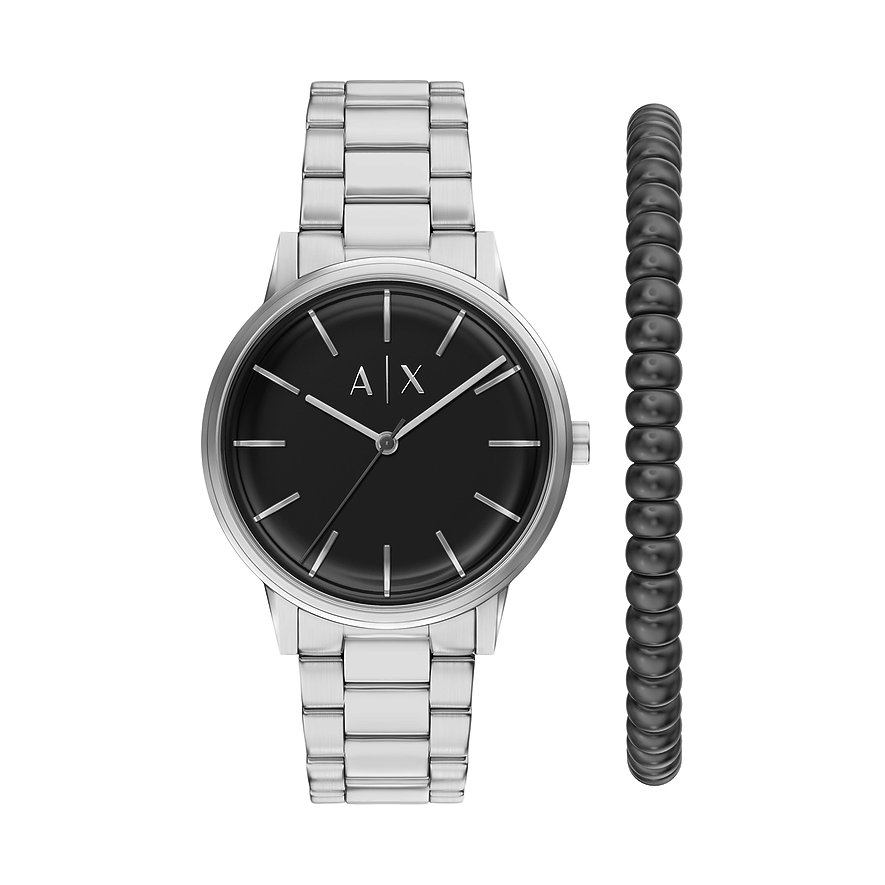 Armani Exchange Uhren-Set AX7182SET - Farbe: Silber