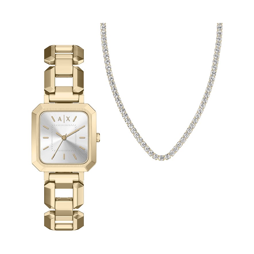 Armani Exchange Uhren-Set AX7186SET - Farbe: Gold