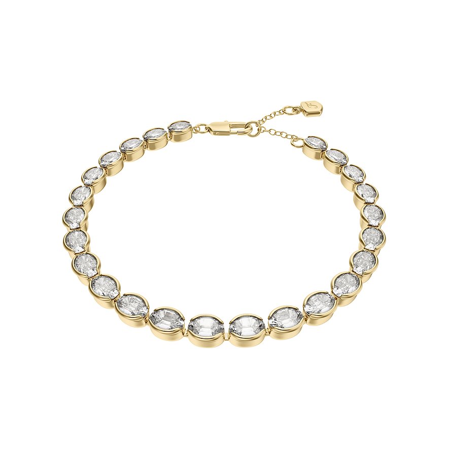 Fossil Armband Ellis JA7343710 Glas, Metall - Farbe: Gelbgold