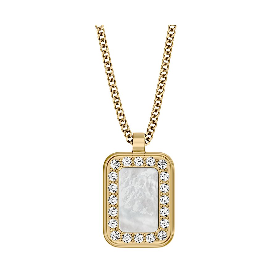 Fossil Raquel Dames Ketting 406 mm - Goudkleurig