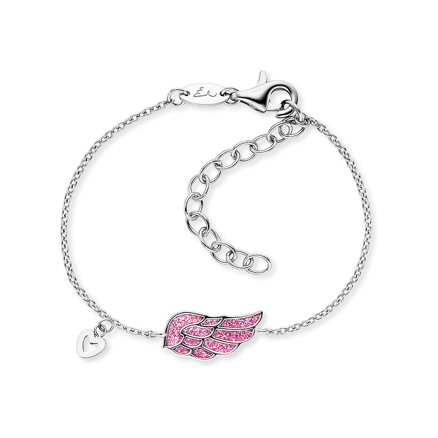 Engelsrufer Armband KOL HEBS-GLITTERWING Edelstahl, Emaille