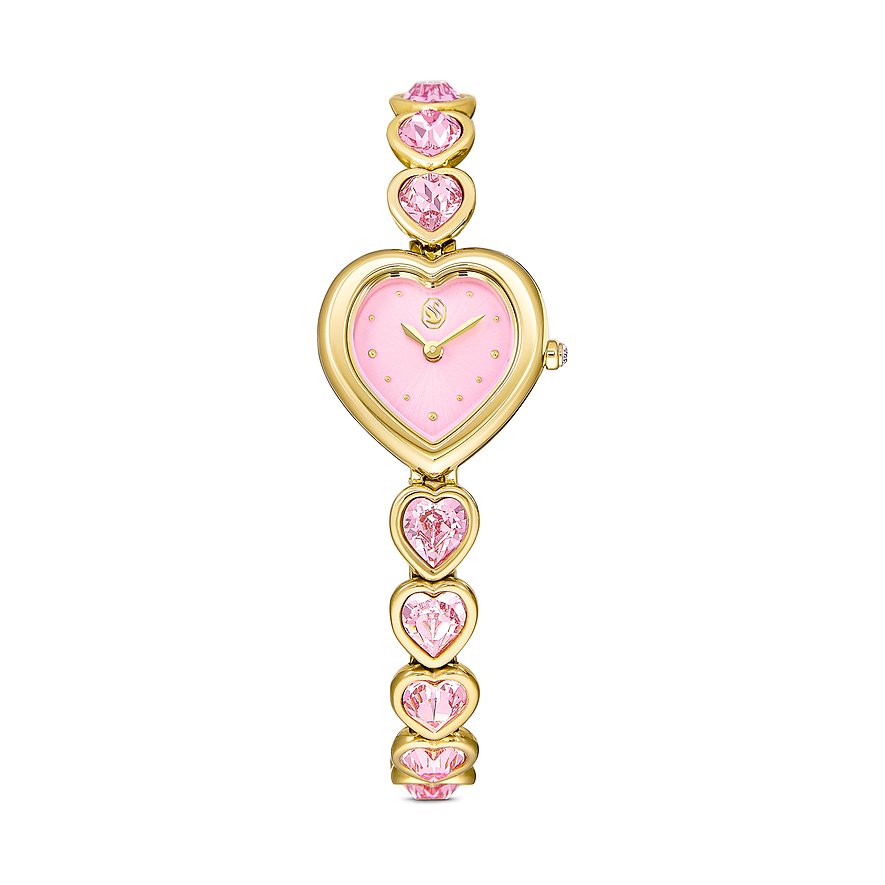 Swarovski - Idyllia Herz-Uhr - Accessories - Damen - Rosa - One Size - Bild 5