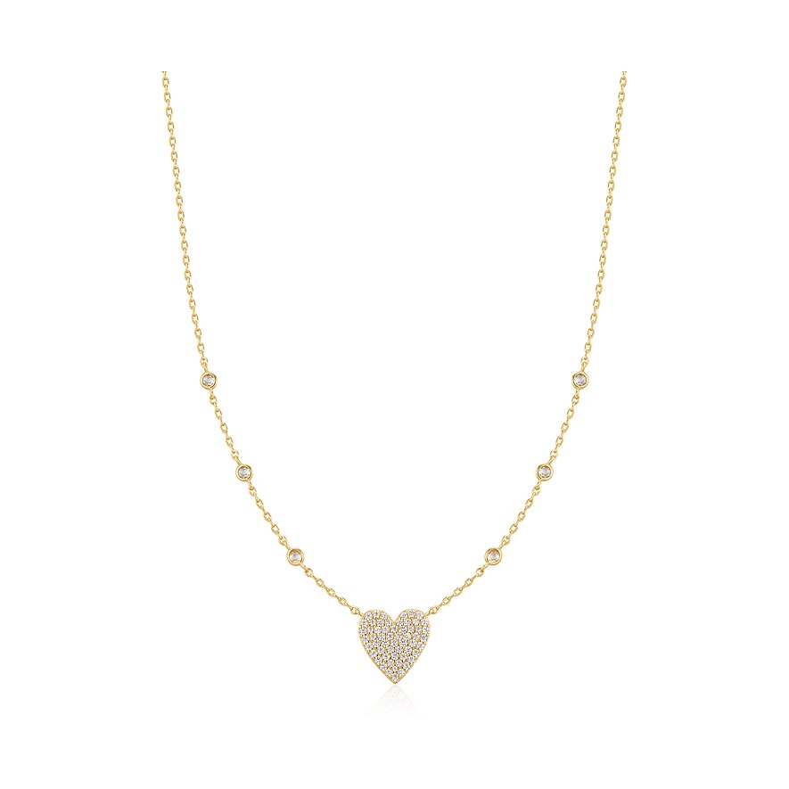 Ania Haie AH N076-11G Wanderer Dames Ketting Zirkonia