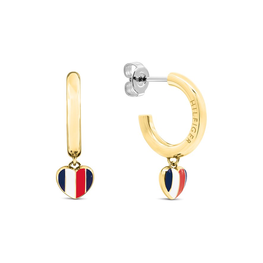 Tommy Hilfiger Oorhangers HEART CHARMS 2781067