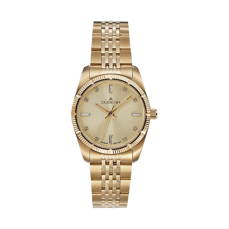 Dugena Damenuhr Paris Stone 4461246 Edelstahl