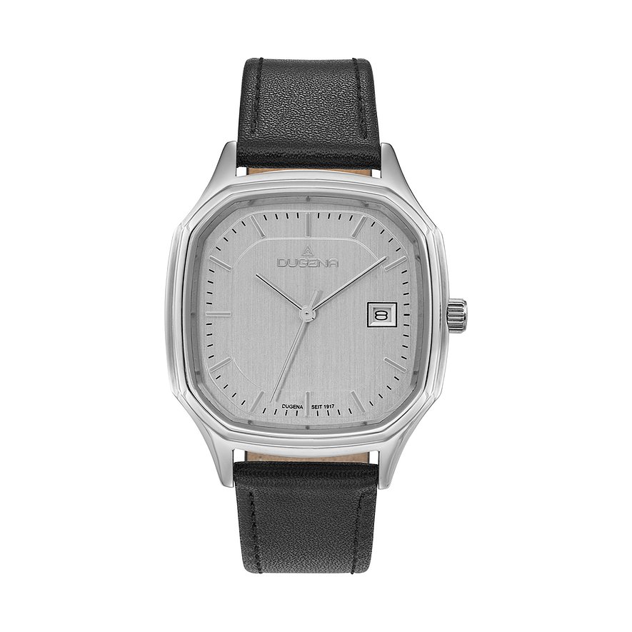 Dugena Herrenuhr Ulm 4461262 Edelstahl - Farbe: Silber