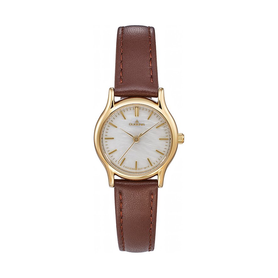 Dugena Damenuhr Vintage 4461265 Edelstahl