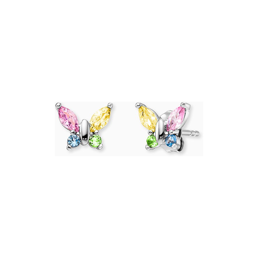 Engelsrufer Ohrstecker HEES-BUTTERFLY2-ZI-S Edelstahl - Farbe: Mehrfarbig