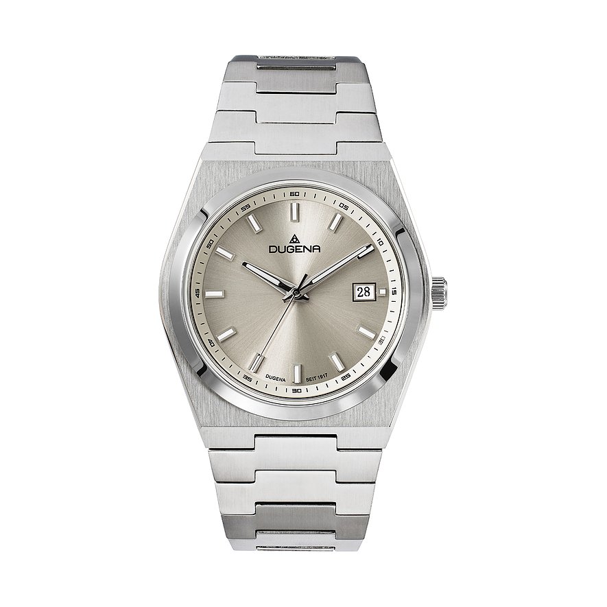 Dugena Herrenuhr Conrad 4461270 Edelstahl - Farbe: Silber